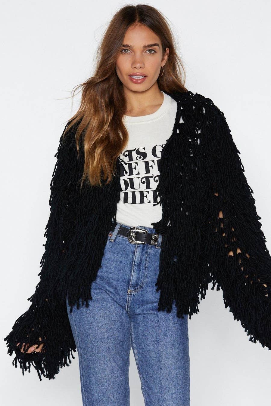 Oversized Cardigan Nasty Gal Cardigan Set Nasty Gal Fluffy Wrap