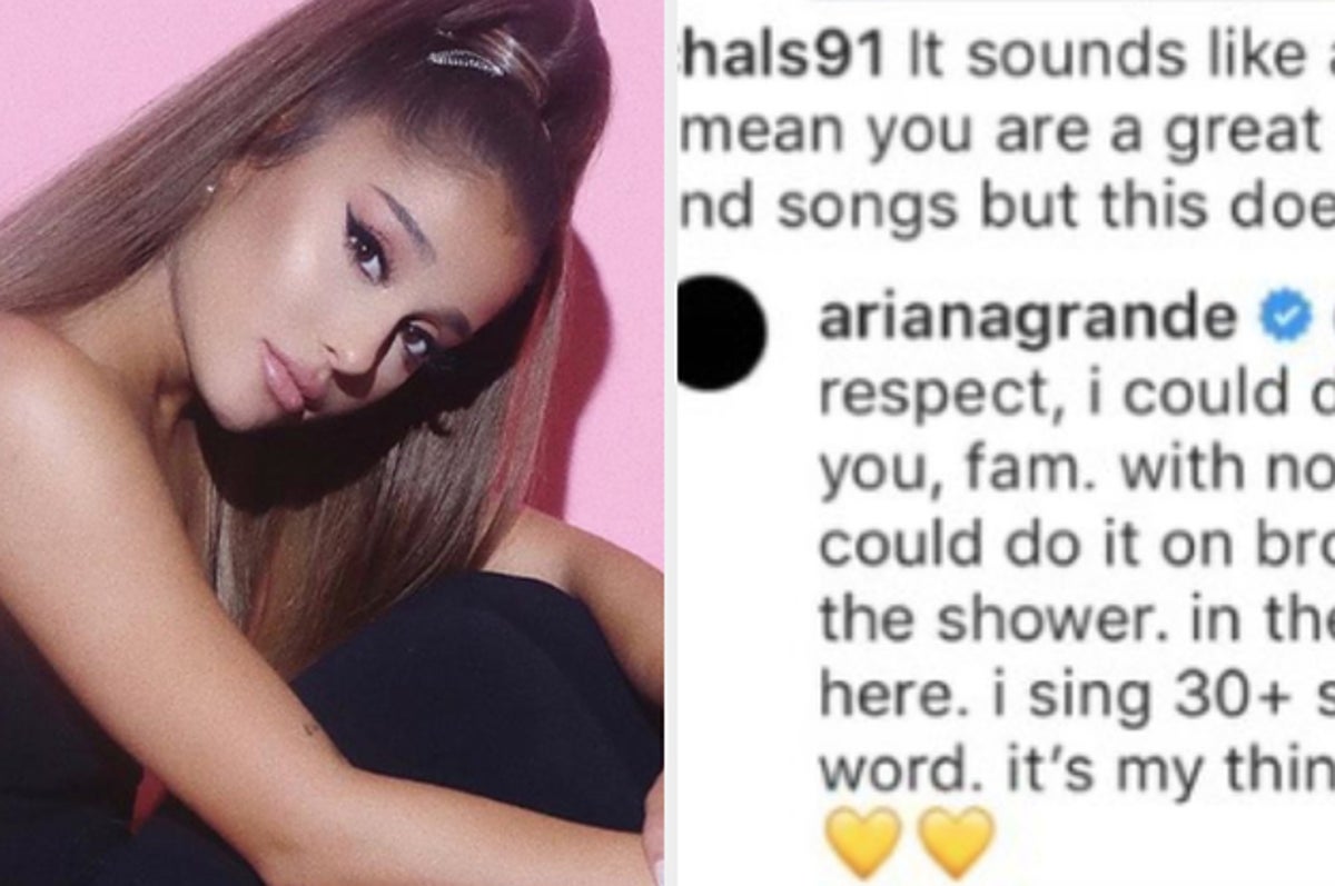 Ariana Grande Dragged A Who Her Of Singing Live Tour