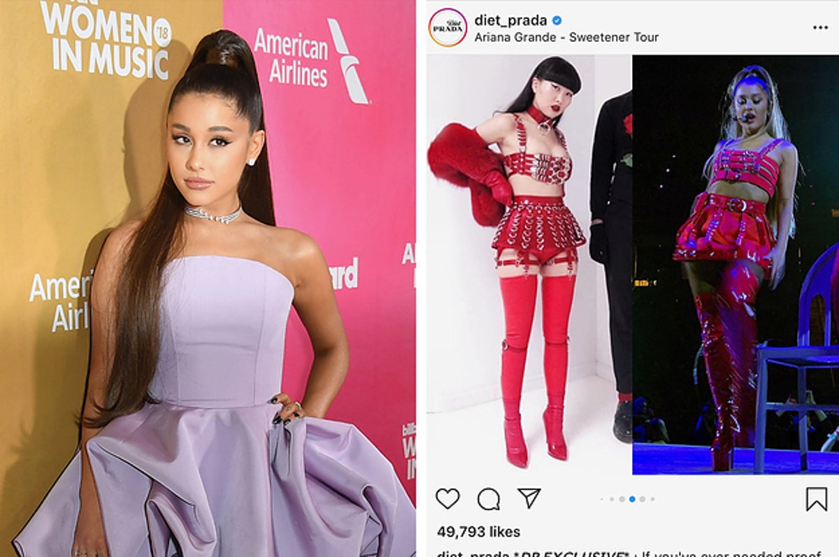 Ariana Grande Bondage Sex - Ariana Grande Is Accused Of Cultural Appropriation After Sweetener Tour  Mood Board Leaks