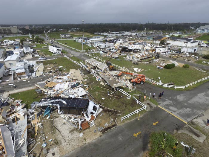Photos Show Hurricane Dorian Damage In North Carolina