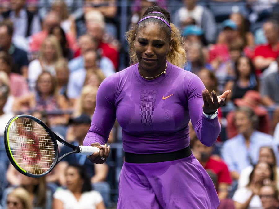 Serena Williams Reaction To Her Loss To Bianca Andreescu At The Us Open