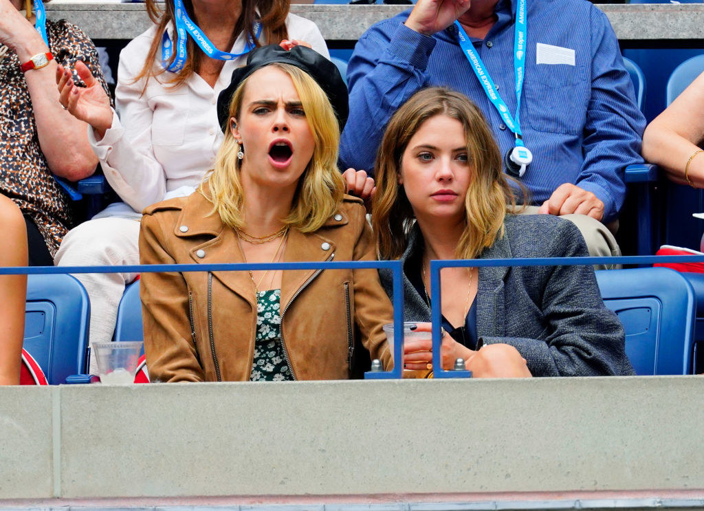 Ashley Benson And Cara Delevingne Were So Cute At The US Open