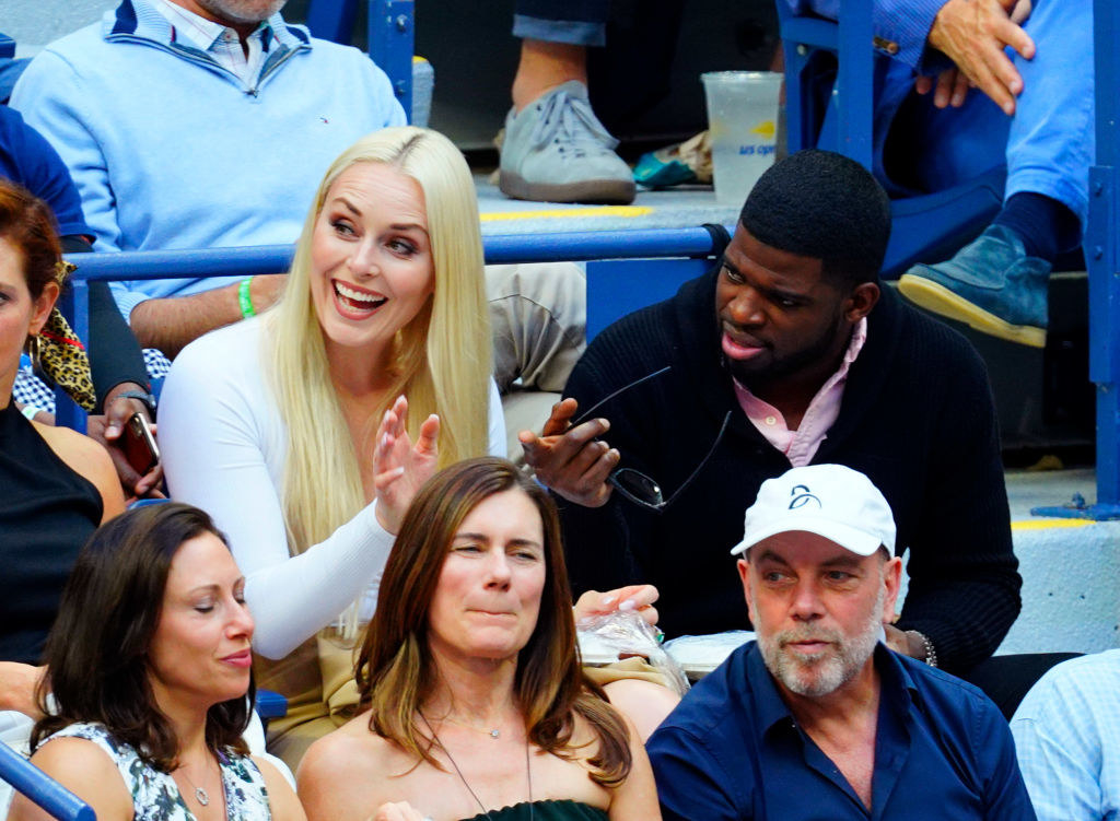 Celebrities At The US Open Finals