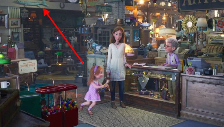 Toy Story 4 Easter Egg: The Barracuda That Ate Nemo's Mom In Finding  Nemo Is Stuffed And On The Wall