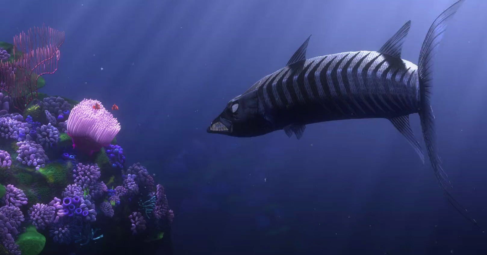 "Toy Story 4" Easter Egg The Barracuda That Ate Nemo's