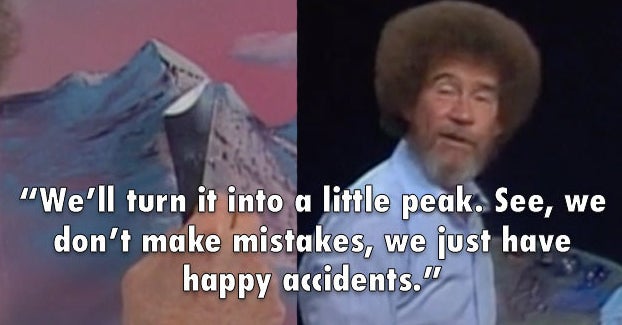 bob ross meme mistakes