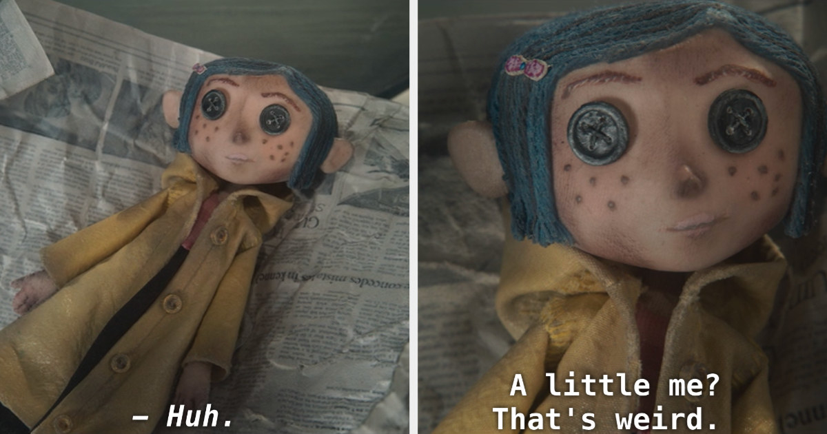 coraline little me doll