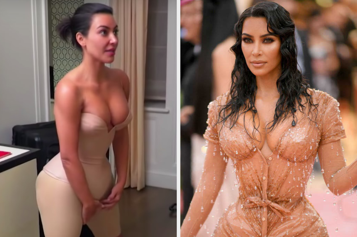 Kim Kardashian Fat Ass Fuck - Kim Kardashian Planned To Pee Her Pants At The Met Gala And Make Her  Sisters Clean It