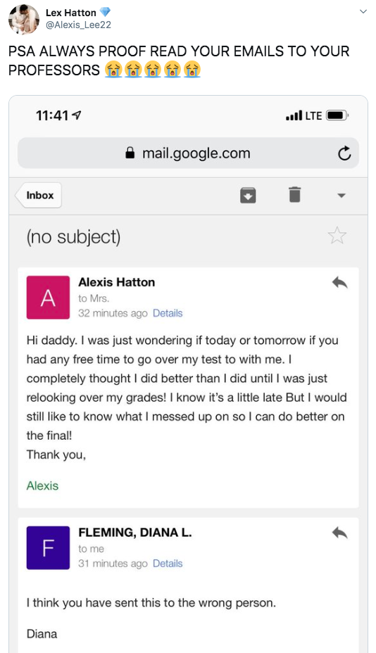 19 Emails Professors And Students Actually Sent Each Other