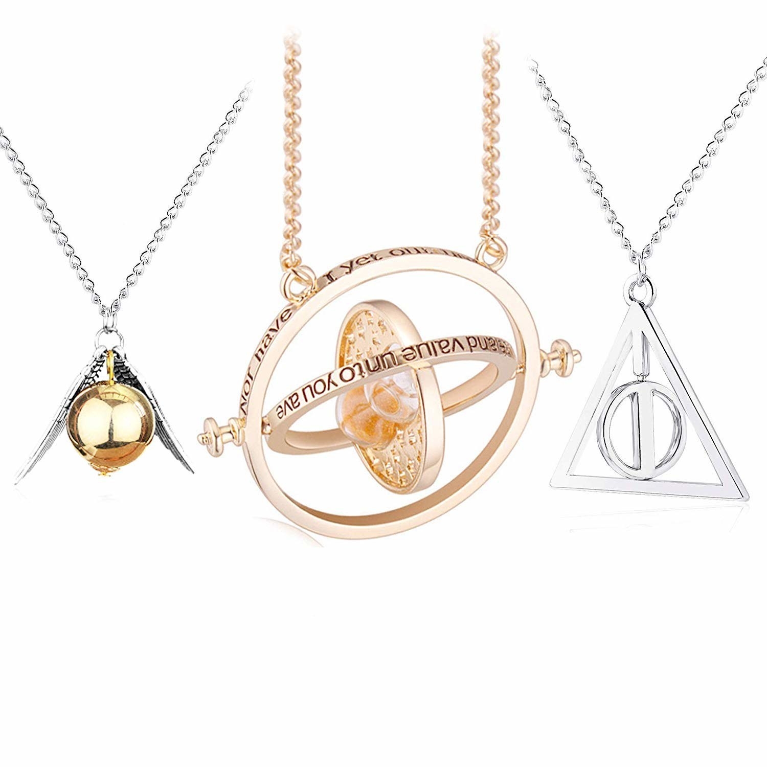 Horcrux Necklace Harry Potter Hogwarts Locket Memorabilia Wand Magic Quidditch 