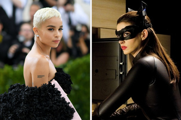 Anne Hathway's IG Post Congratulating ZoÃ« Kravitz Becoming Catwoman Is Too Precious