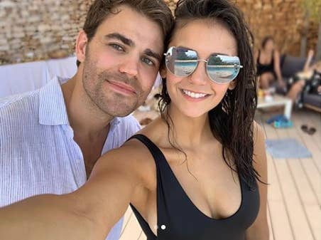 Paul Wesley Pushed Nina Dobrev In A Pool After The Vampire Diaries Starlet Said They Despised One Another 2,320 likes · 1 talking about this. paul wesley pushed nina dobrev in a