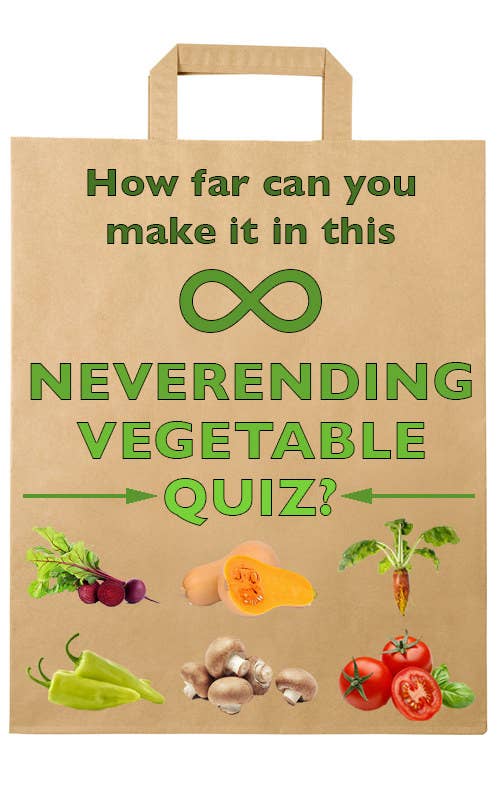 How Far Can You Make It In This Endless Vegetable Quiz