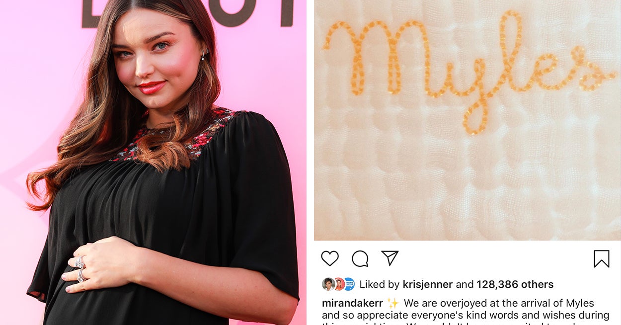 Miranda Kerr Revealed The Name Of Her Newborn Son In An Adorable Instagram Post - BuzzFeed thumbnail