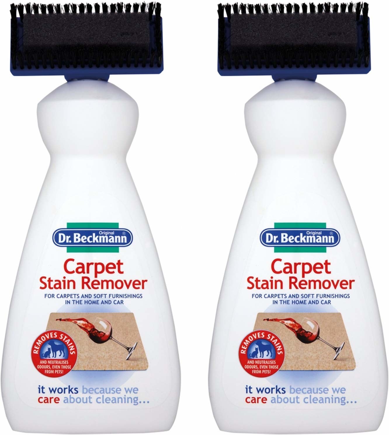 Dr. Beckmann Carpet Stain remover with cleaning applicator/brush -650ml