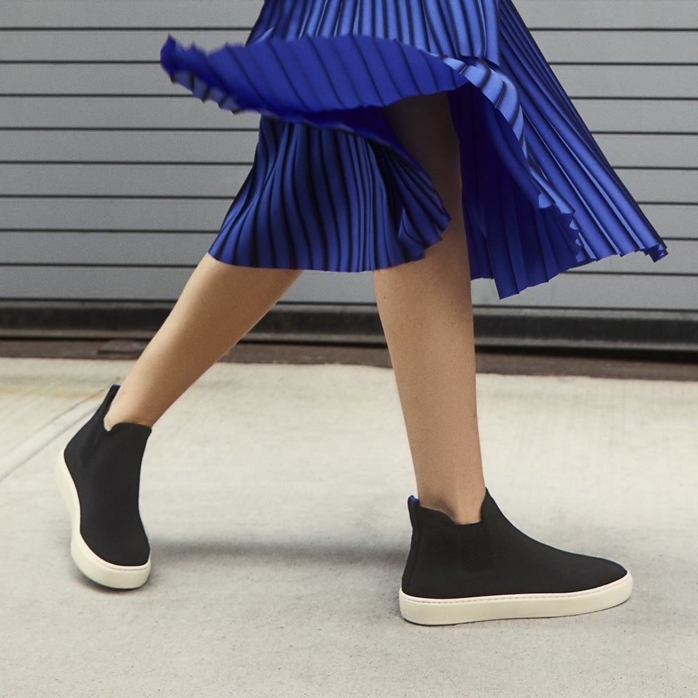 sneaker boots slip on