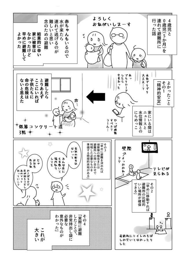 赤ちゃんのいる私が 避難所で学んだこと