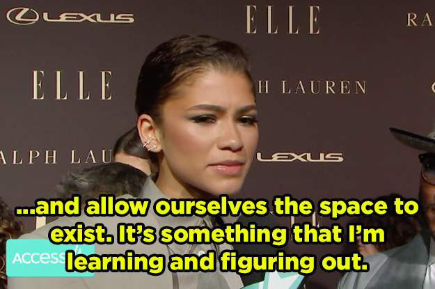 Zendaya Had The Most Heartwarming Response About Dealing With Anxiety ...