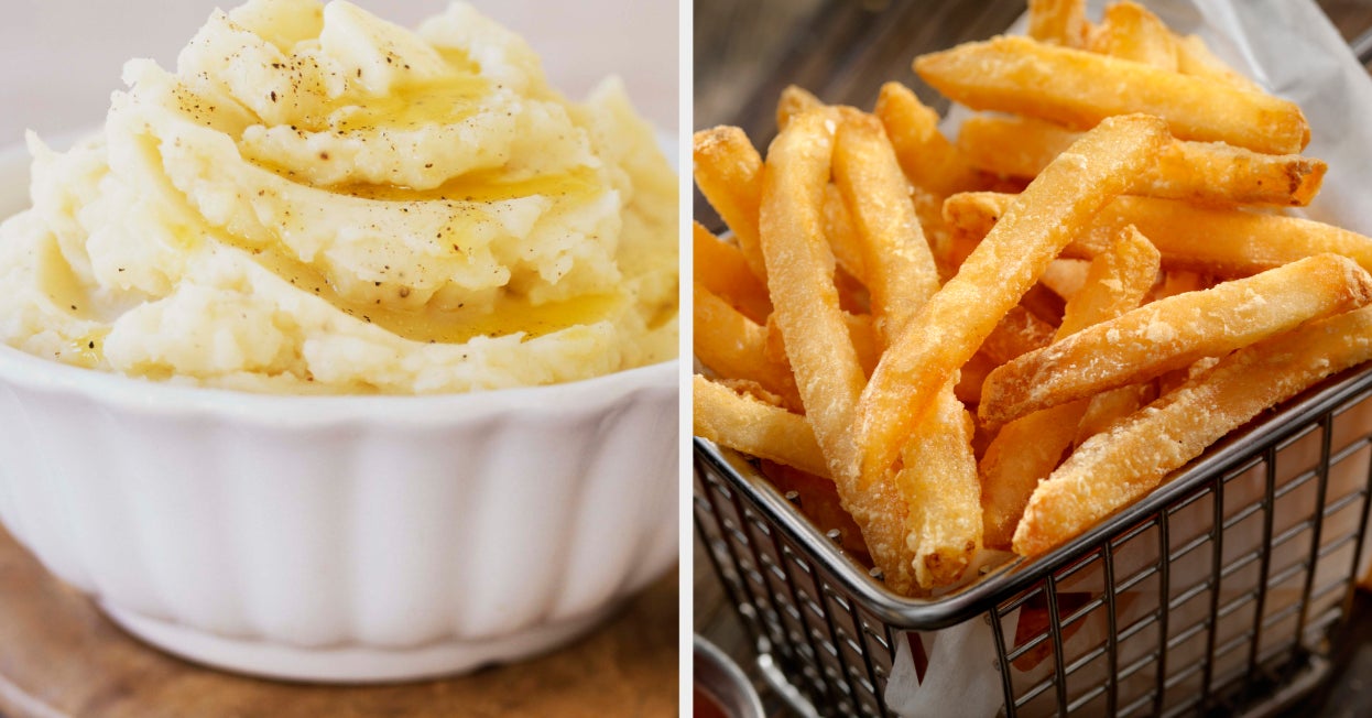 Este "¿Qué Prefieres?" de comida con papas nos dirá lo mejor de tu