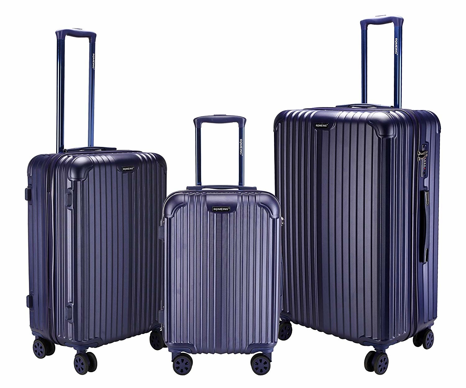 ROMEING Capri 20 inch, Polycarbonate Luggage, Hard-Sided, (Silver 55 cms)  Cabin Trolley Bag - Price History