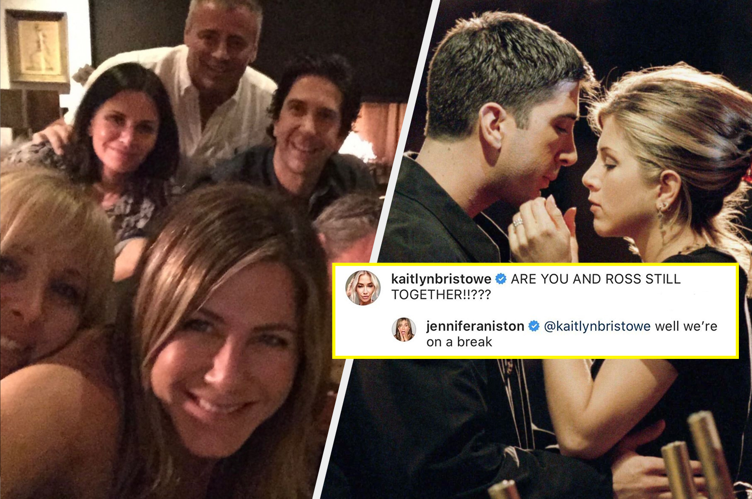 Jennifer Aniston Porn Captions - Jennifer Aniston Just Joined Instagram And Her Comment Game Is Already Off  The Charts