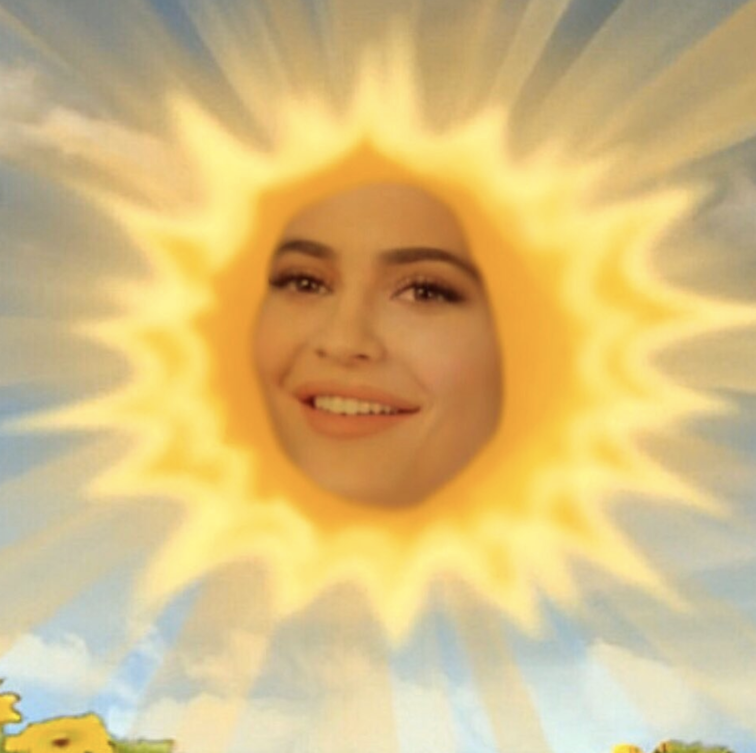 Kylie Jenner Used The Iconic Teletubbies Baby To Respond To Her Rise And Shine Meme