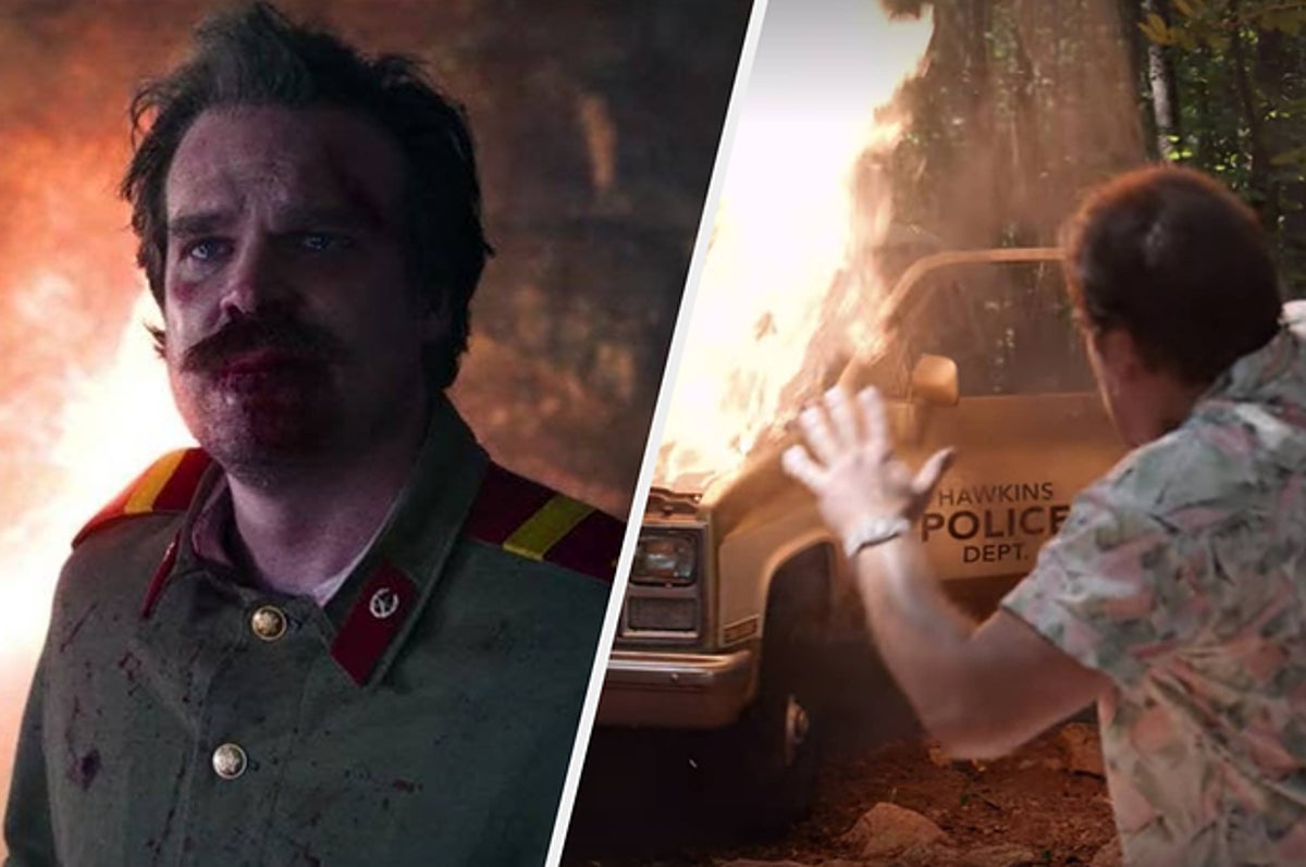 A Fan Shared Photos Of Hopper S Car On The Stranger Things Season 4 Set