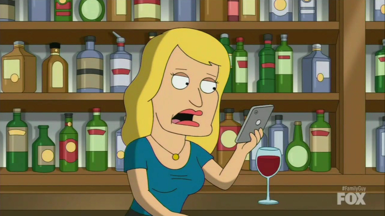 8. Robbed - Ida Quagmire in Family Guy (2010–2020). 