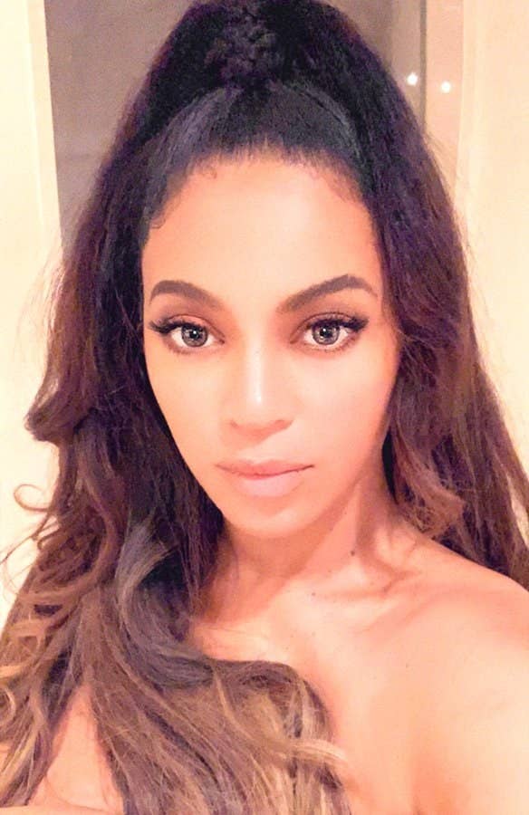 Beyoncé's Secret Snapchat Account Photos
