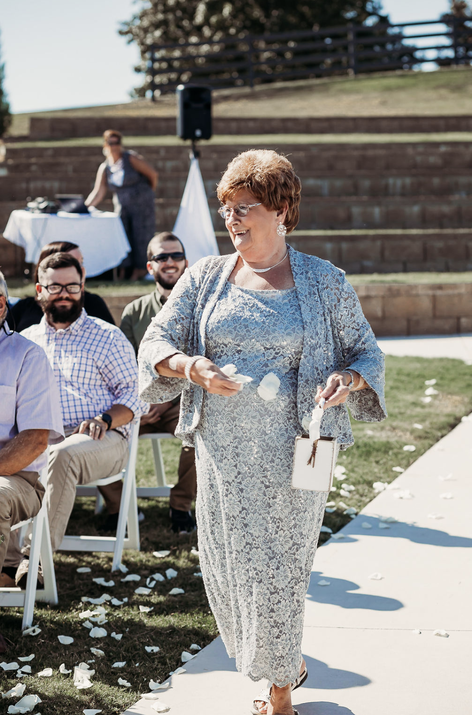 Grandma as 2025 flower girl