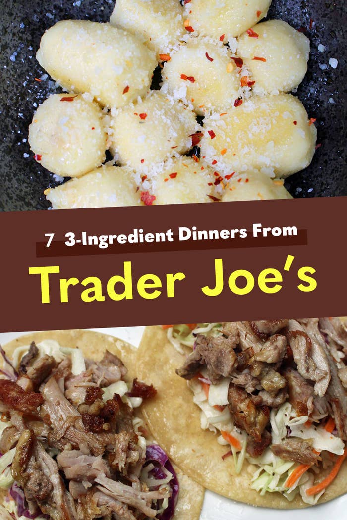 Three Ingredient Trader Joe S Dinners For Lazy Nights