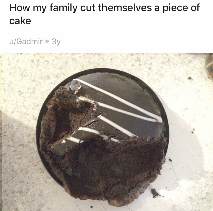 People Who Need To Learn How To Cut A Cake