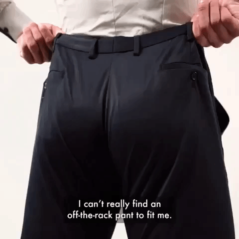 Hockey butt' scores big in marketing campaign for dress pants