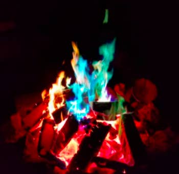 A different fire with the same colors 