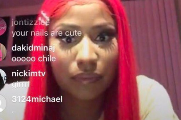 I Can't Stop Watching Nicki Minaj Saying