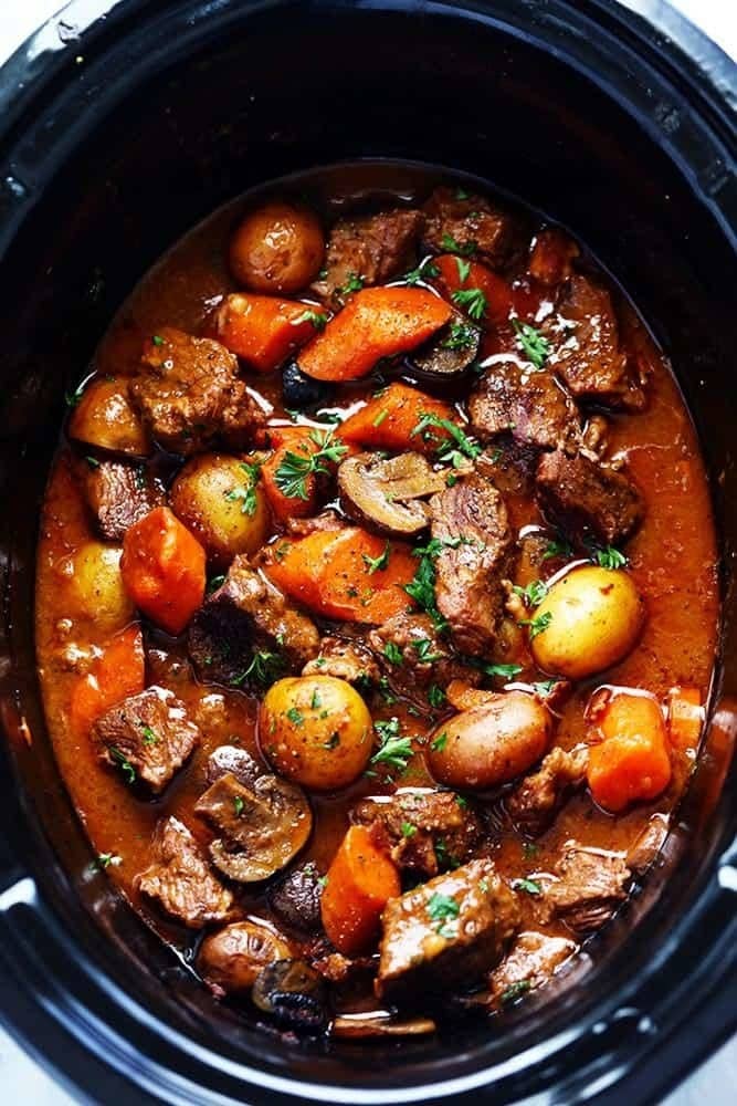 Crock Pot And Slow Cooker Fall Dinners And Desserts