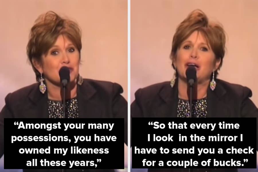Carrie Fisher Memorable Moments