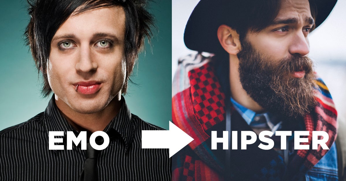 La gente que era emo ahora es uno de estos cinco tipos de personas