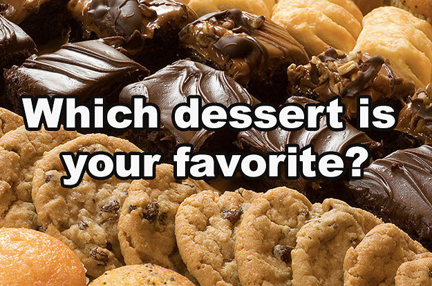 What Is Your Favorite Type Of Dessert