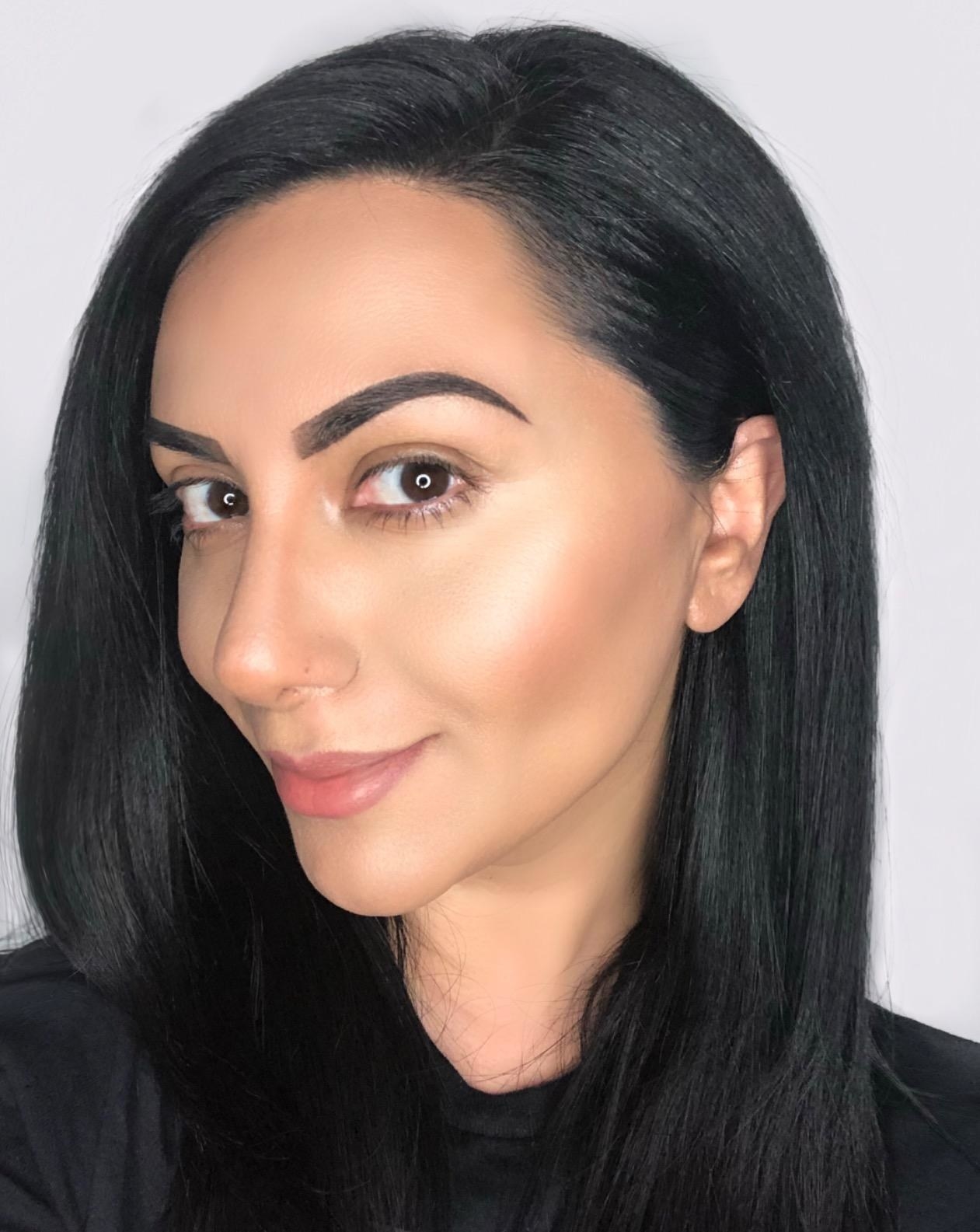 Reviewer with beautiful glowing skin