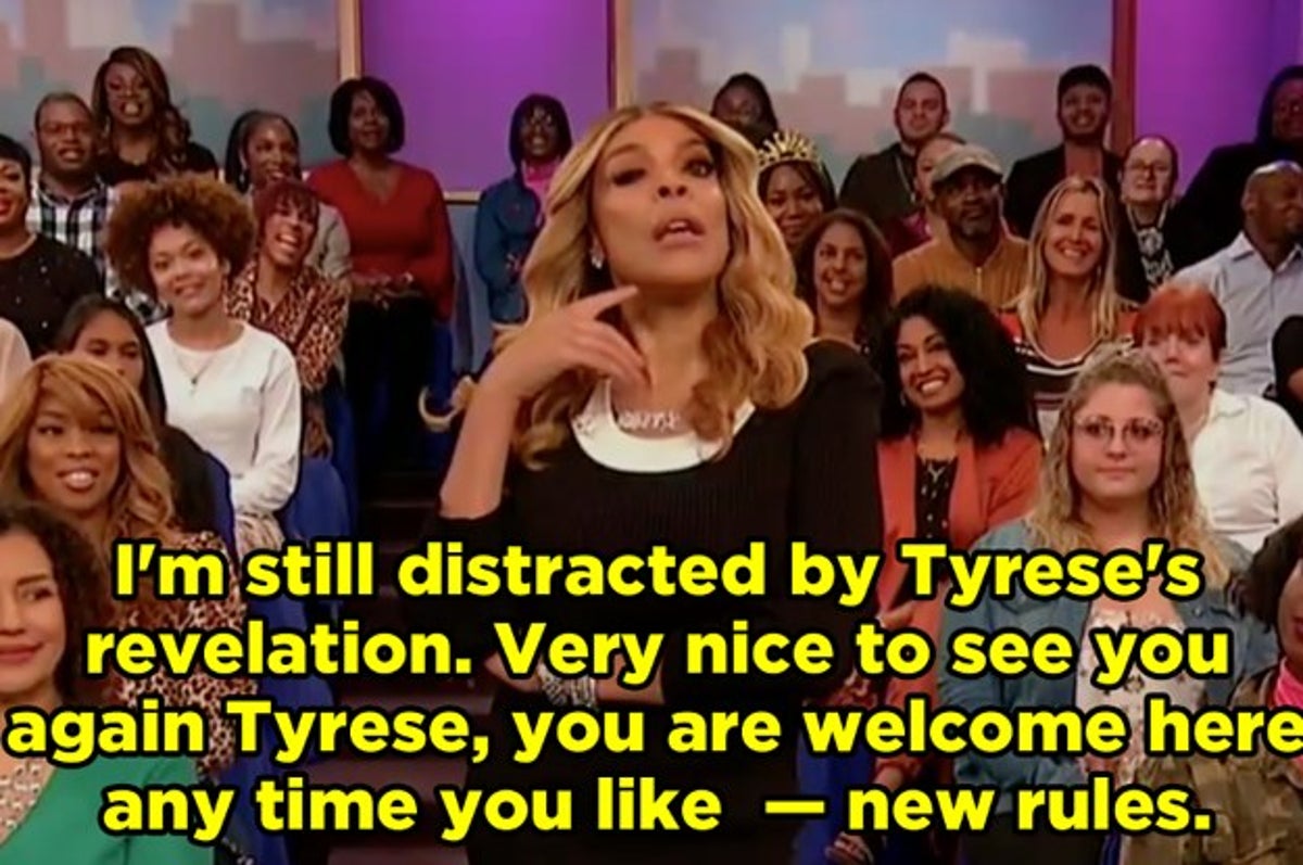 Wendy Williams Called Out Her Ex-Husband After Tyrese Gibson Revealed He  Was Banned From The Show