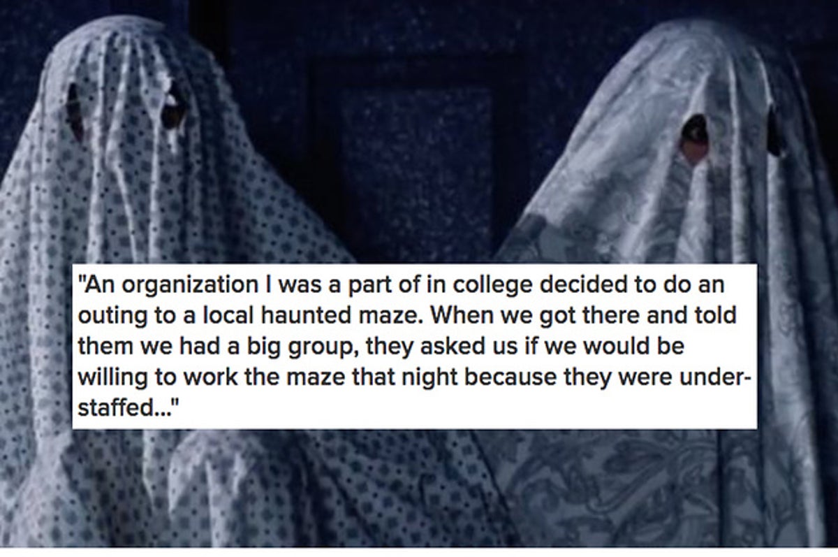 13 Funny As Heck Stories About Haunted House Fails That Are Worth The Price Of Admission We have a large and every day growing universe of scare fails is a most popular video on clips today november 2020. stories about haunted house fails