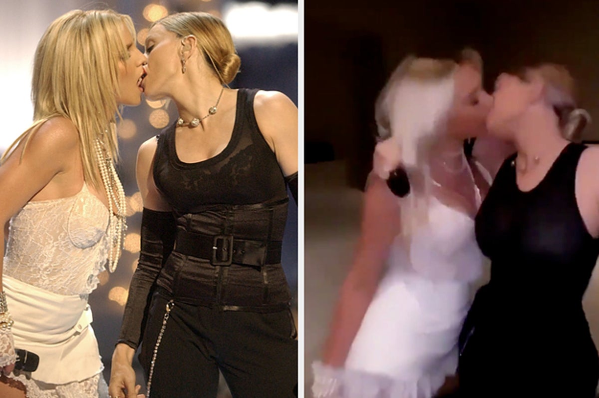 1200px x 797px - Kylie Jenner And Her BFF Recreated The Iconic Madonna-Britney Spears Kiss  For Halloween