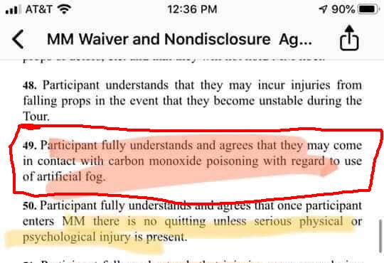 This Haunted House Makes You Sign A 40 Page Waiver Before Entering