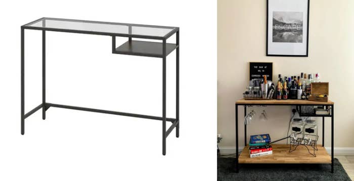 This Bar Cart Ikea Furniture Hack Is Pretty Popular Online So I