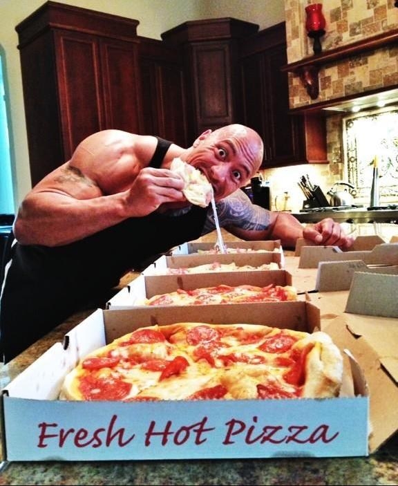 Here's What Dwayne 'The Rock' Johnson Actually Eats on a Cheat Day 