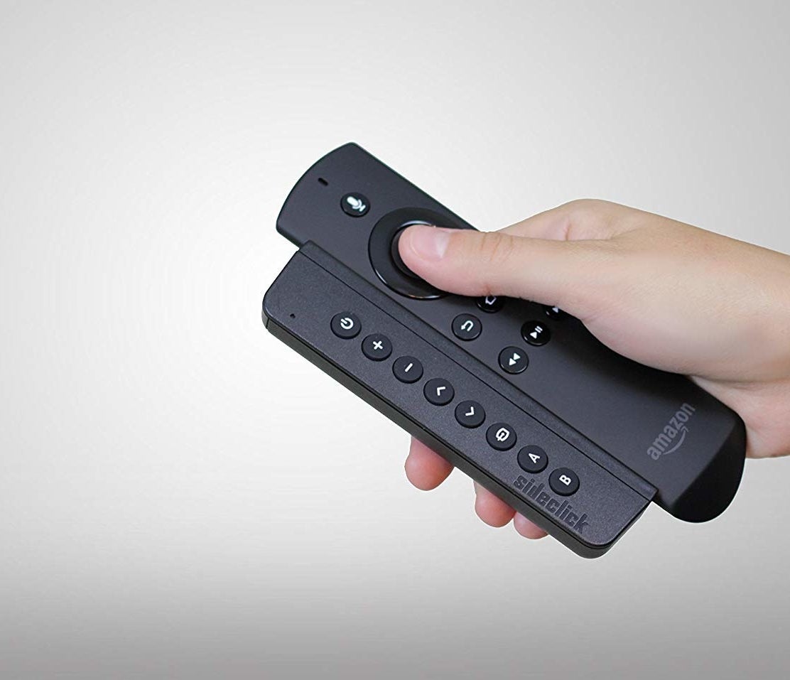 an attachment on an amazon firestick remote
