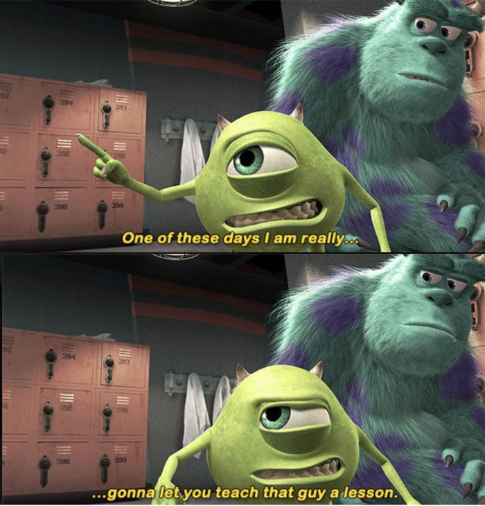 16 Funny Scenes From Monsters Inc