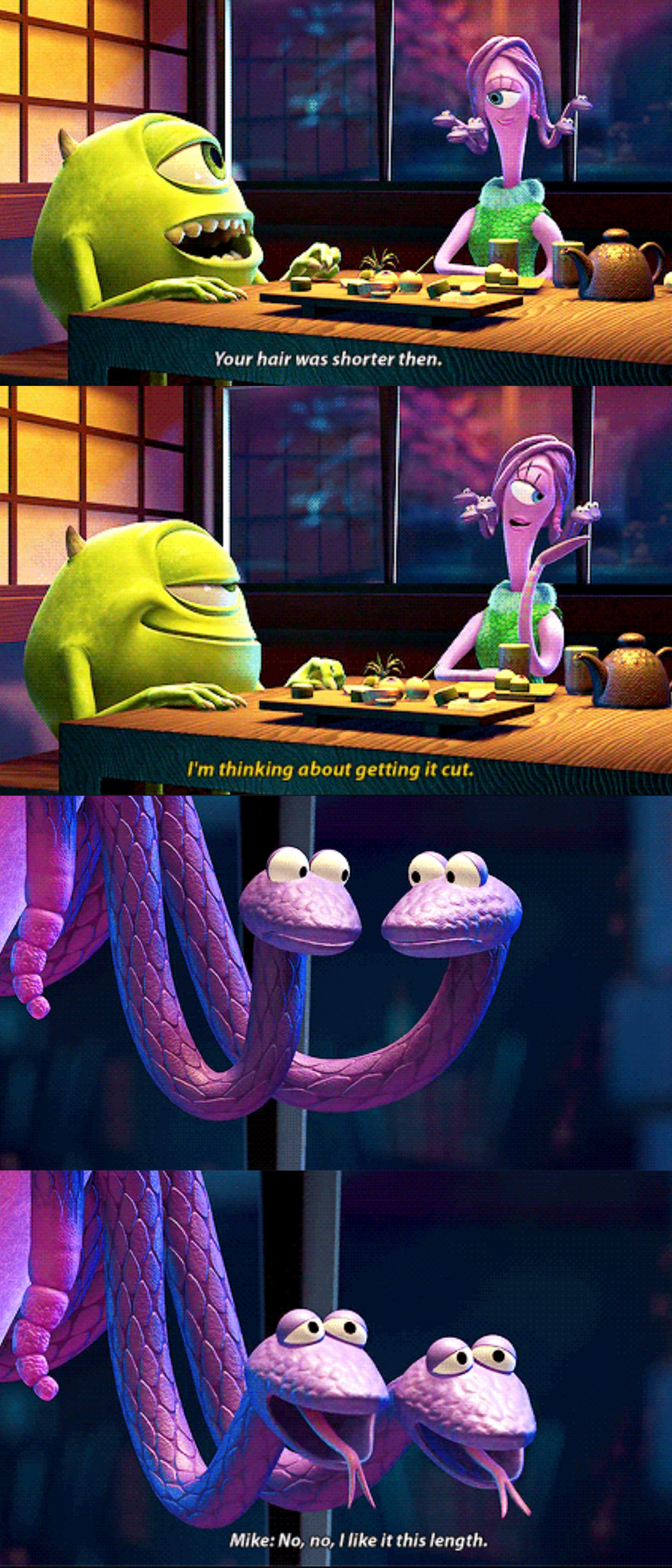 funny monsters inc quotes