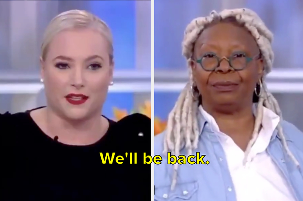 Whoopi Goldberg Shut Down Meghan McCain After She Tried To Interrupt Her On "The View"